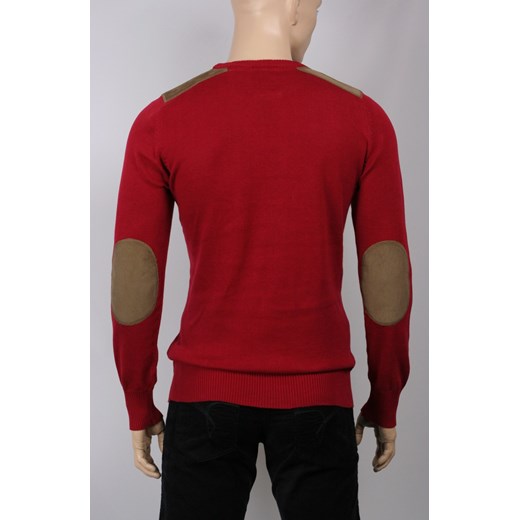Sweter bawełniany Brave Soul SWBRS2014DALIERED jegoszafa-pl czerwony delikatne