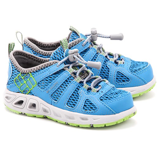 Childrens Liquifly - Niebieskie Nylonowe Sportowe Dziecięce - 2058-405 mivo niebieski buty na lato