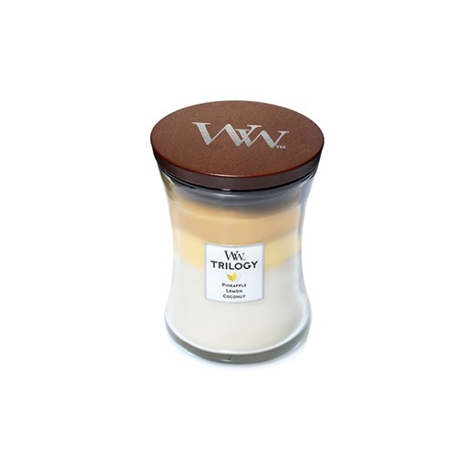 Średnia świeca zapachowa "Trilogy" - Fruits Of Summer Woodwick onesize Limango Polska