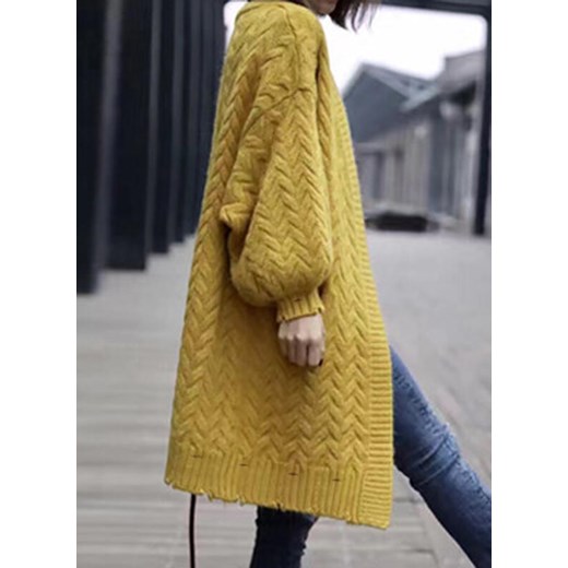 Sweter damski Sandbella bez wzorów