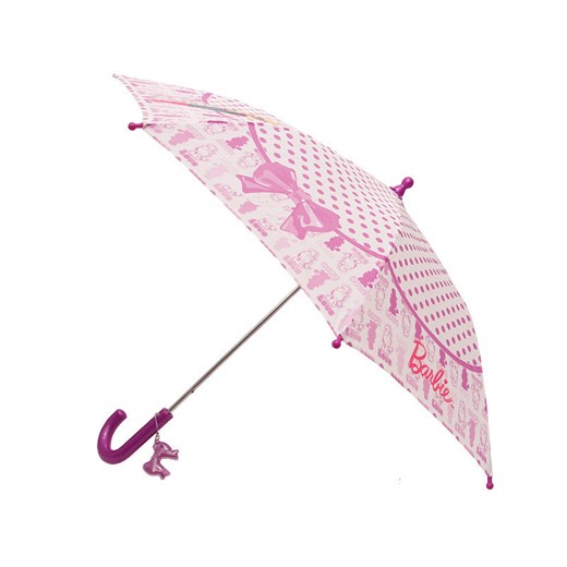 Barbie parasolka w kropeczki dla dziewczynki 78cm barline bezowy