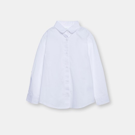 Sinsay - Klasyczna bawełnina koszula - Biały Sinsay 98 Sinsay