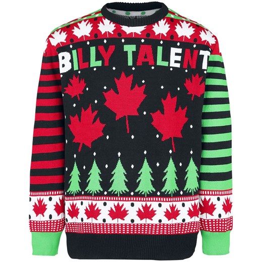 Billy Talent - Holiday Sweater 2020 - Christmas jumper - wielokolorowy M EMP