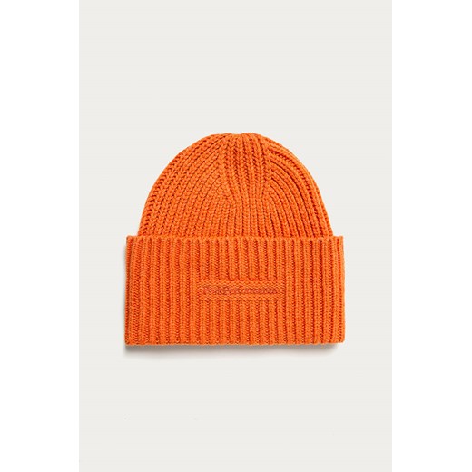 Pomarańczowy czapka zimowa damska Peak Performance 