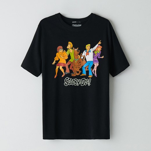 Cropp - Koszulka Scooby-Doo - Czarny Cropp M Cropp