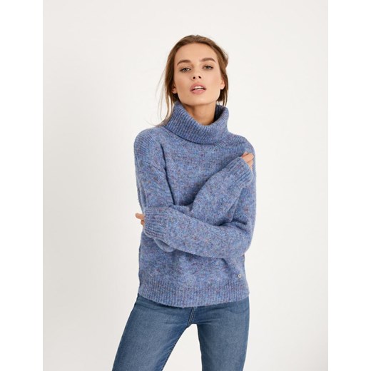 Sweter damski Diverse casual z golfem