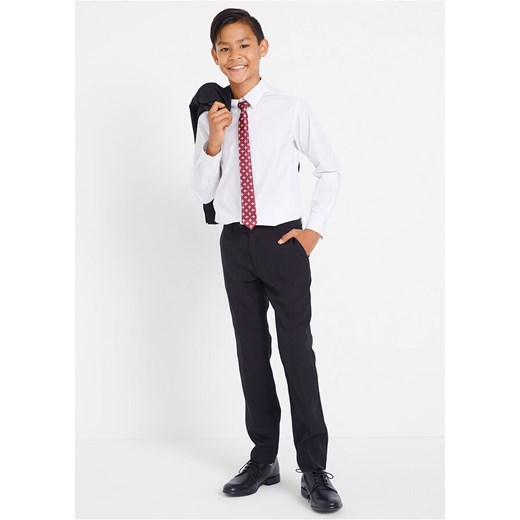 Garnitur chłopięcy + koszula + krawat (4 części) | bonprix 152 bonprix