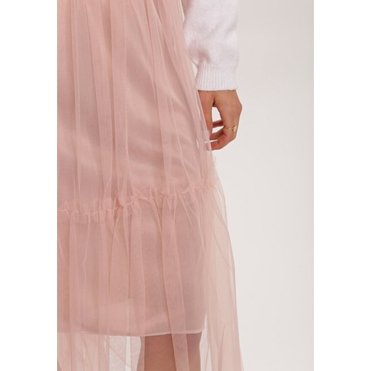 Różowa Spódnica Stan Warm Renee S/M Renee odzież