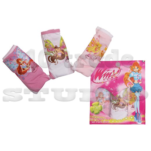 WINX MAJTECZKI DZIEWCZYNKI 3PACKI PUDEŁKO barline bezowy dziewczęce