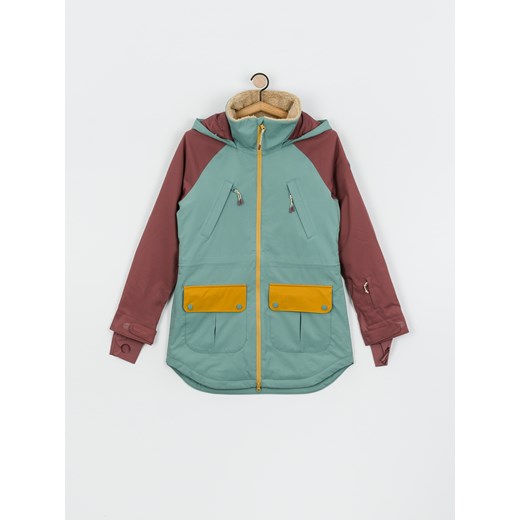 Kurtka snowboardowa Burton Prowess Wmn (trellis/rose brown/harvest gold) Burton S SUPERSKLEP