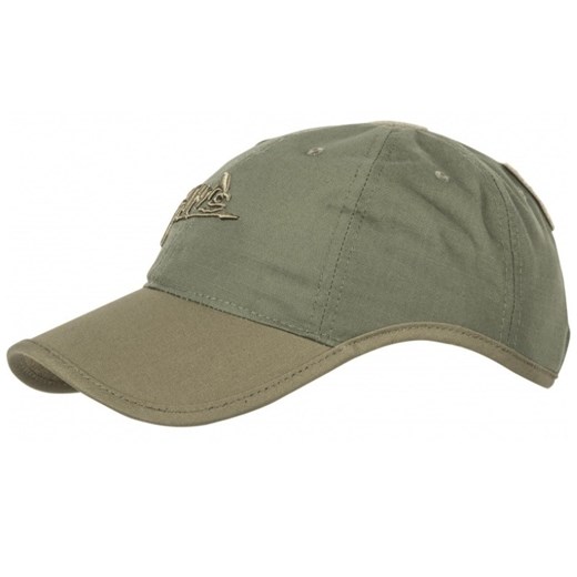 Czapka z daszkiem Helikon Logo PolyCotton Ripstop Olive Green/Adaptive Green (CZ-LGC-PR-0212A) H Military.pl