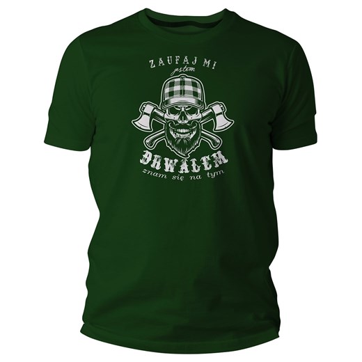 Koszulka T-Shirt TigerWood Drwal - zielona Tigerwood XL Military.pl