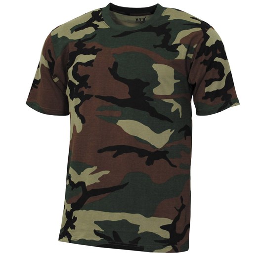 Koszulka T-shirt MFH Streetstyle Woodland (00130T) Mfh S Military.pl