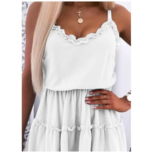 Sukienka Sandbella biała mini 