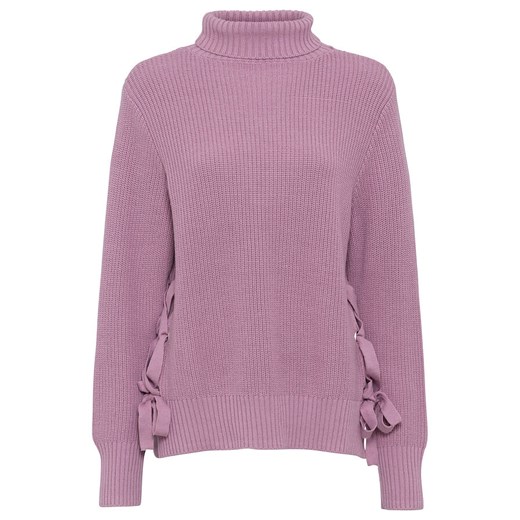 Sweter oversize ze sznurowaniem | bonprix Bonprix 48/50 bonprix