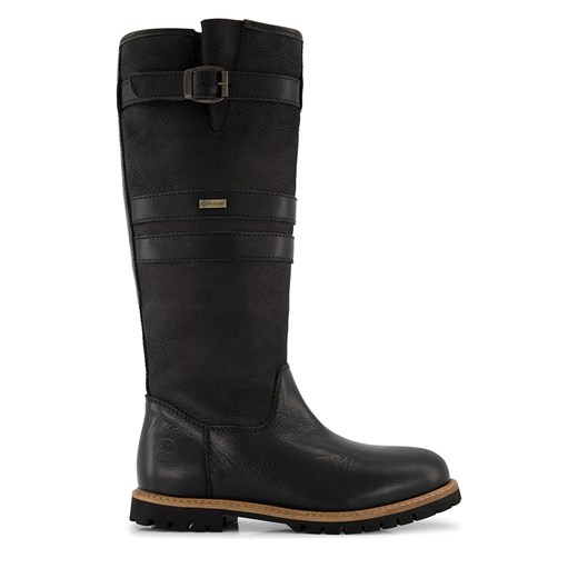 Kozaki damskie Travelin' czarne płaskie 