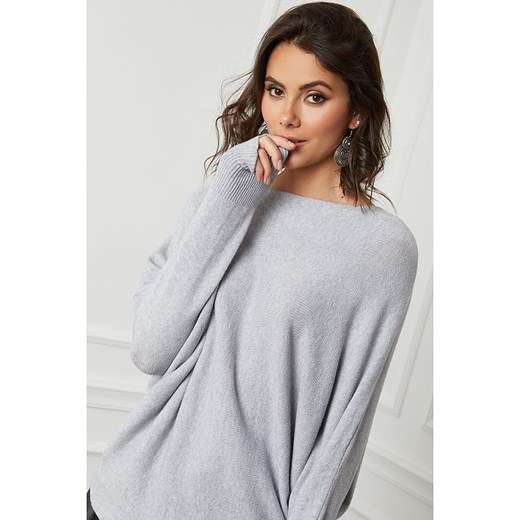 Sweter damski Joséfine z okrągłym dekoltem 