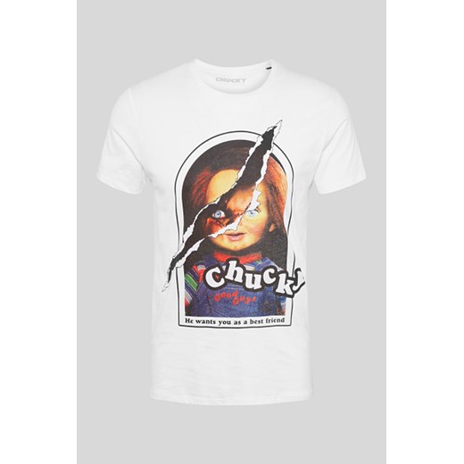 C&A T-Shirt-Chucky, Biały, Rozmiar: XS Clockhouse XL C&A