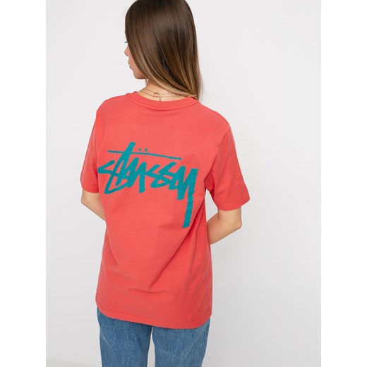 T-shirt Stussy Classic Stock Wmn (pale red) Stussy S SUPERSKLEP