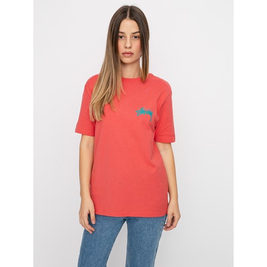 T-shirt Stussy Classic Stock Wmn (pale red) Stussy XS SUPERSKLEP