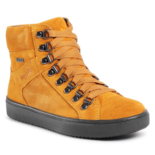 Buty zimowe dziecięce pomarańczowe Superfit gore-tex trzewiki 
