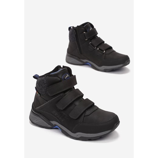 Czarno-Niebieskie Traperki Ynistarish Born2be 39 born2be.pl