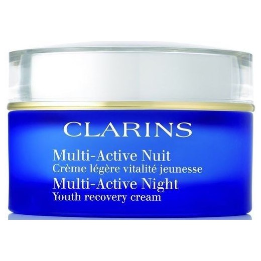 Clarins Multi Active Night Cream Combination Skin 50ml W Krem do twarzy perfumy-perfumeria-pl niebieski ochronny