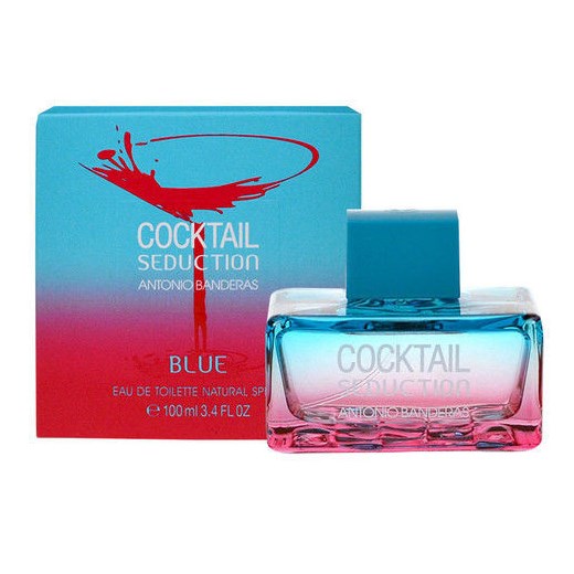 Antonio Banderas Cocktail Seduction Blue 100ml W Woda toaletowa perfumy-perfumeria-pl niebieski woda