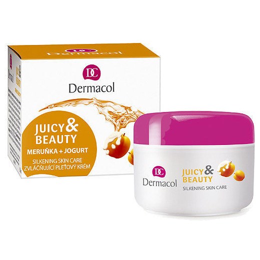 Dermacol Juicy Beauty Morela Jogurt 50ml W Krem do twarzy Wszystkie typy skóry perfumy-perfumeria-pl rozowy masła