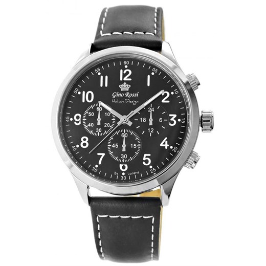 Zegarek Męski GINO ROSSI 1231A-1A1 Gino Rossi okazyjna cena Bagażownia.pl