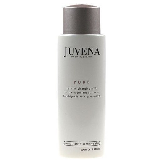 Juvena Pure Cleansing Calming Cleansing Milk 200ml W Mleczko demakijaż Do skóry normalnej, suchej i wrażliwej perfumy-perfumeria-pl szary pielęgnujące