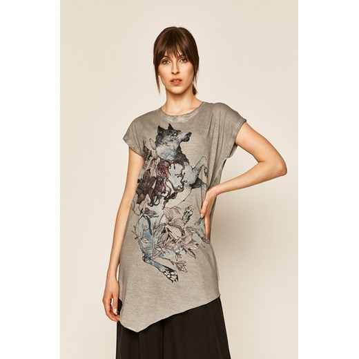 T-shirt damski z nadrukiem szary Medicine S wearmedicine