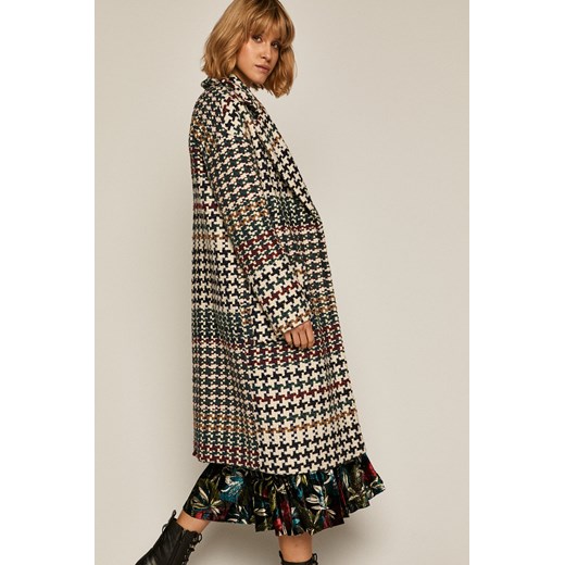 Płaszcz damski z podszewką w kratkę Medicine M wearmedicine