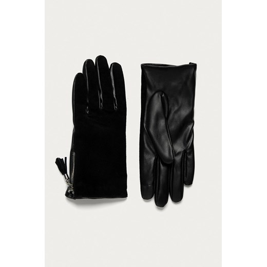 Rękawiczki damskie zamszowe z chwostem czarne Medicine M/L wearmedicine