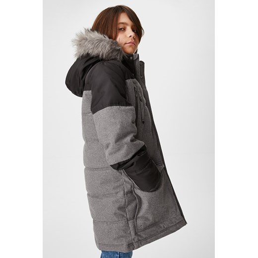 C&A Parka-zimowa, Szary, Rozmiar: 128 Here And There 152 C&A
