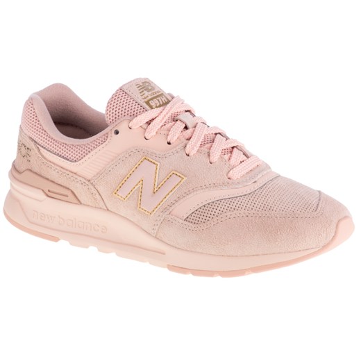 Buty sportowe damskie New Balance casualowe młodzieżowe różowe sznurowane 