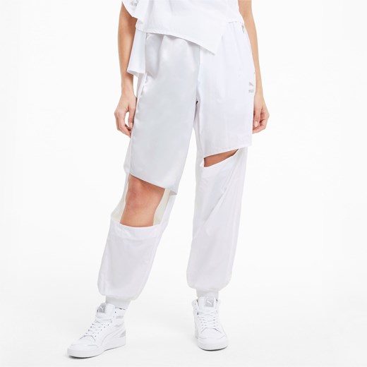PUMA Damskie Spodnie Dresowe T7 2020 Fashion, Biały, rozmiar XS, Odzież Puma S PUMA EU