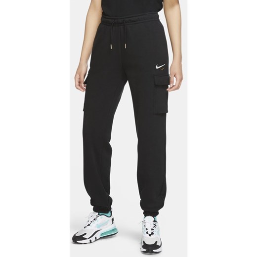 Damskie spodnie cargo z dzianiny o luźnym kroju Nike Sportswear - Czerń Nike M Nike poland