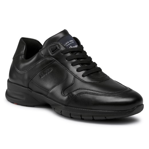 Czarne buty sportowe męskie Lloyd na jesień 