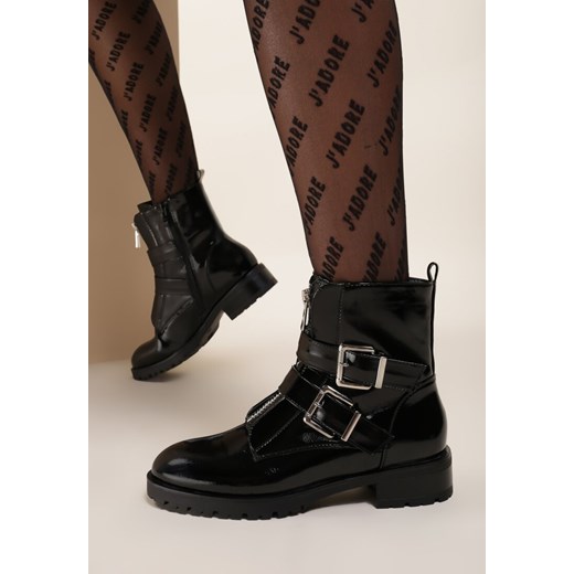 Czarne Botki Phoebe Renee 40 renee.pl