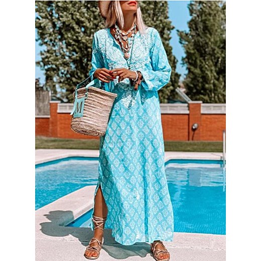 Sandbella sukienka na co dzień boho maxi