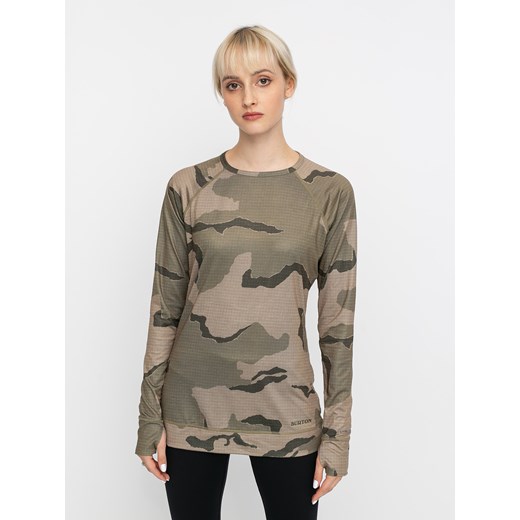 Longsleeve aktywny Burton Lightweight X Base Layer Crew Wmn (barren camo) Burton S SUPERSKLEP