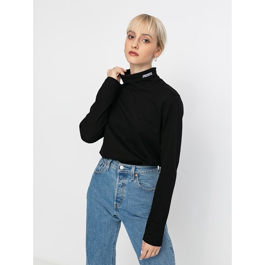 Longsleeve Prosto Paige Wmn (black) M SUPERSKLEP