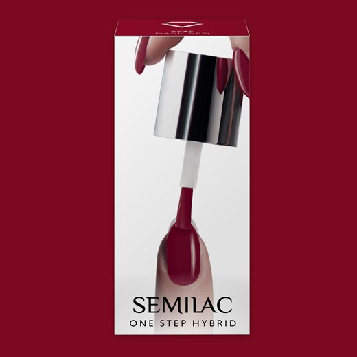 S575 Semilac One Step Hybrid Dark Red 5ml Semilac 5 ml SEMILAC