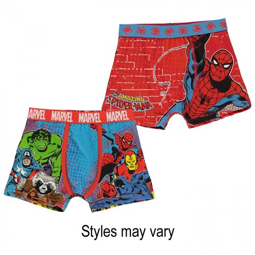 Character 2 Pack Boxers Infant Boys Character 4-5 Y Factcool