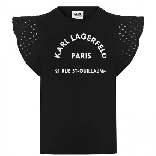 Karl Lagerfeld Paris Logo T Shirt Karl Lagerfeld 12 Yrs Factcool