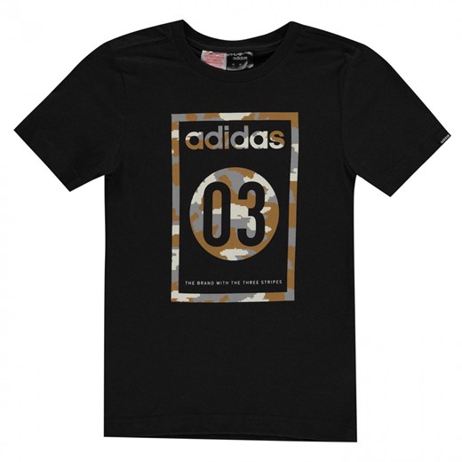 Boy's T-shirt Adidas 03 Camo QT L Factcool