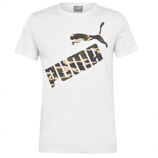 Men's T-shirt Puma Camo Logo QT Puma S Factcool