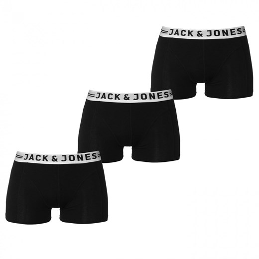 Jack and Jones Sense 3 Pack Trunks Jack & Jones M Factcool