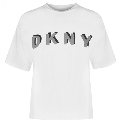 DKNY Sport Short Sleeved Crew Neck Top Ladies S Factcool